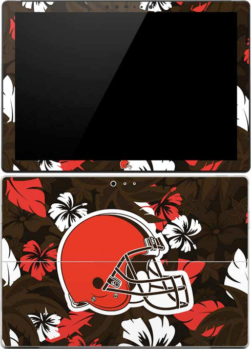 NFL Cleveland Browns Tropical Print Surface Pro (2017) Skin