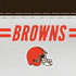 NFL Cleveland Browns White Striped Nintendo 2DS XL (2017) Skin