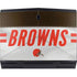 NFL Cleveland Browns White Striped Dell Alienware Skin