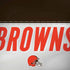NFL Cleveland Browns White Striped Dell Alienware Skin