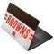 NFL Cleveland Browns White Striped Asus X502CA 15.6 Skin