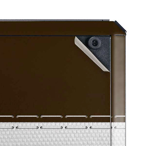 NFL Cleveland Browns White Striped Cooler Master MasterBox Q300L Mini Tower Skin