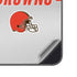 NFL Cleveland Browns White Striped Galaxy A14 5G Skin