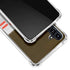 NFL Cleveland Browns White Striped Galaxy A54 5G Clear Case