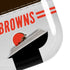 NFL Cleveland Browns White Striped Galaxy Buds Pro Skin