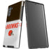 NFL Cleveland Browns White Striped Galaxy Note 10 Pro Case