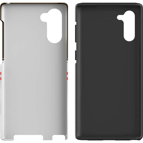 NFL Cleveland Browns White Striped Galaxy Note 10 Pro Case