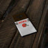 NFL Cleveland Browns White Striped Galaxy Note 9 Skin