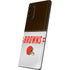 NFL Cleveland Browns White Striped Galaxy Note20 5G Skin