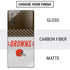 NFL Cleveland Browns White Striped Galaxy Note20 5G Skin