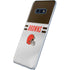 NFL Cleveland Browns White Striped Galaxy S10e Skin