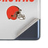 NFL Cleveland Browns White Striped Galaxy S20 Fan Edition Skin