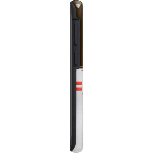 NFL Cleveland Browns White Striped Galaxy S20 Pro Case