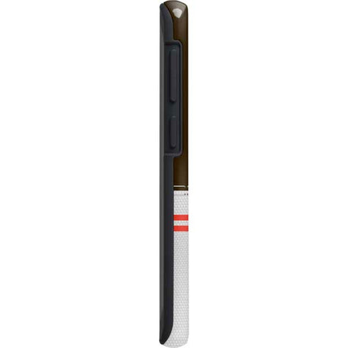 NFL Cleveland Browns White Striped Galaxy S20 Ultra 5G Pro Case