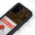 NFL Cleveland Browns White Striped Galaxy S20 Waterproof Case