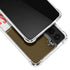 NFL Cleveland Browns White Striped Galaxy S22 Clear Case