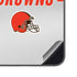 NFL Cleveland Browns White Striped Galaxy S23 FE Skin