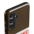 NFL Cleveland Browns White Striped Galaxy S24 Plus Impact Case
