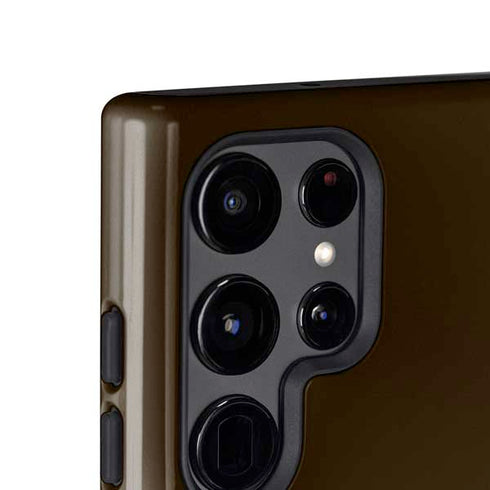 NFL Cleveland Browns White Striped Galaxy S24 Ultra Impact Case