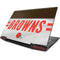 NFL Cleveland Browns White Striped Lenovo IdeaPad Skin