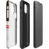 NFL Cleveland Browns White Striped iPhone 11 Pro Max Impact Case
