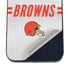 NFL Cleveland Browns White Striped iPhone 12 Mini Skin