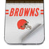 NFL Cleveland Browns White Striped iPhone 12 Pro Max Skin