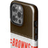 NFL Cleveland Browns White Striped iPhone 13 Pro Impact Case