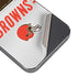 NFL Cleveland Browns White Striped iPhone 13 Pro Max Skin