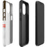 NFL Cleveland Browns White Striped iPhone 14 Plus Impact Case