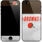 NFL Cleveland Browns White Striped iPhone 5/5s/5SE Skin