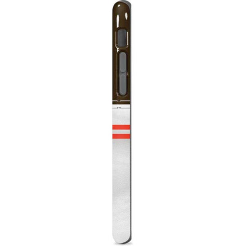 NFL Cleveland Browns White Striped iPhone 7 Pro Case