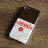NFL Cleveland Browns White Striped iPhone 7 Pro Case