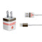 NFL Cleveland Browns White Striped iPhone Charger (5W USB) Skin
