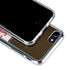 NFL Cleveland Browns White Striped iPhone SE (2nd & 3rd Gen) Clear Case