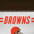NFL Cleveland Browns White Striped iPhone XR Skin