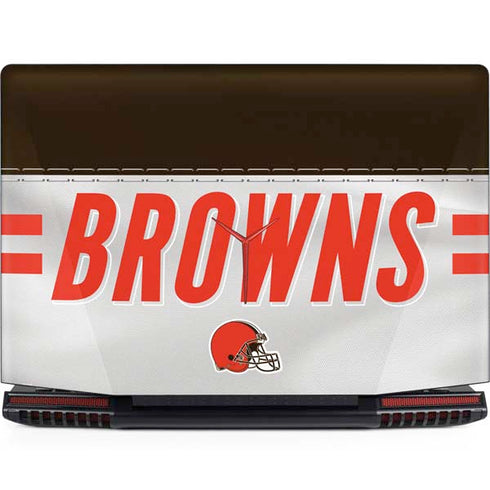 NFL Cleveland Browns White Striped Legion Y720 Skin