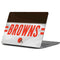 NFL Cleveland Browns White Striped Apple MacBook Pro 13-inch Skin