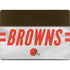 NFL Cleveland Browns White Striped MacBook Pro 14in (2021-24) Skin