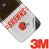 NFL Cleveland Browns White Striped Moto E5 Play Skin