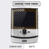 NFL Cleveland Browns White Striped Motorola RAZR Skin