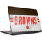 NFL Cleveland Browns White Striped MSI GS65 Stealth Laptop Skin