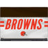 NFL Cleveland Browns White Striped MSI GS65 Stealth Laptop Skin
