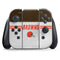 NFL Cleveland Browns White Striped Nintendo Switch (2017-2021) Joy-Con Controller Skin