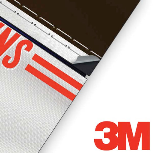 NFL Cleveland Browns White Striped PS4 Console and Controller Bundle Skin