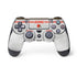 NFL Cleveland Browns White Striped PS4 Controller Skin