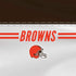 NFL Cleveland Browns White Striped PS4 Slim Skin