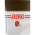 NFL Cleveland Browns White Striped PS5 Bundle Skin