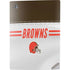 NFL Cleveland Browns White Striped PS5 Digital Edition Console Skin
