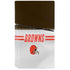 NFL Cleveland Browns White Striped PS5 Slim Disk Bundle Skin